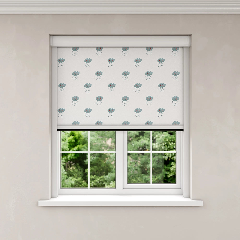 BlocOut Blackout Blind in Rainy Cloud Grey