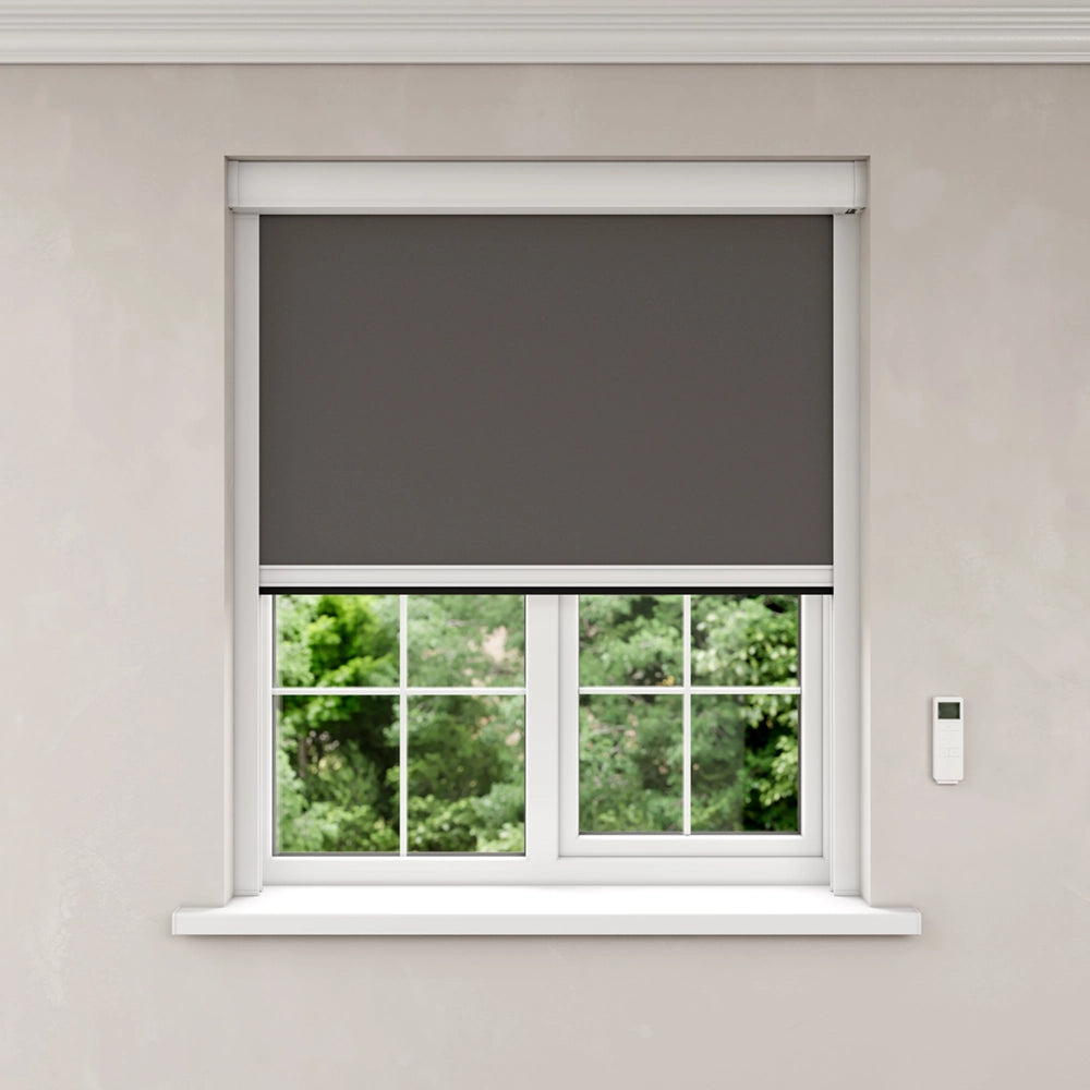 BlocOut Blackout Blind in Metallic Antique Bronze