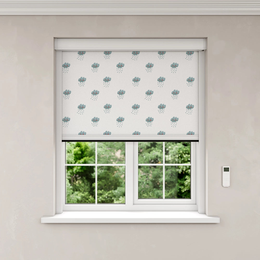 BlocOut Blackout Blind in Rainy Cloud Grey