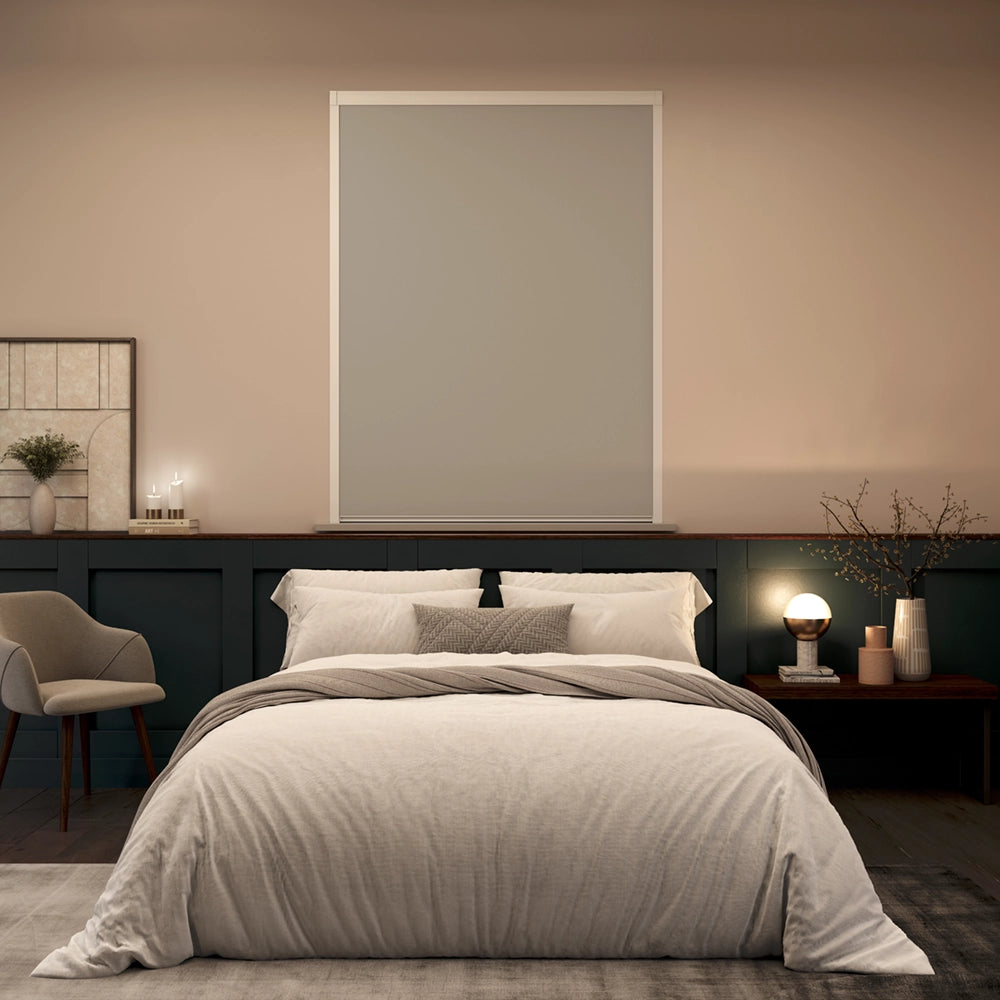 BlocOut Blackout Blind in Fog Grey