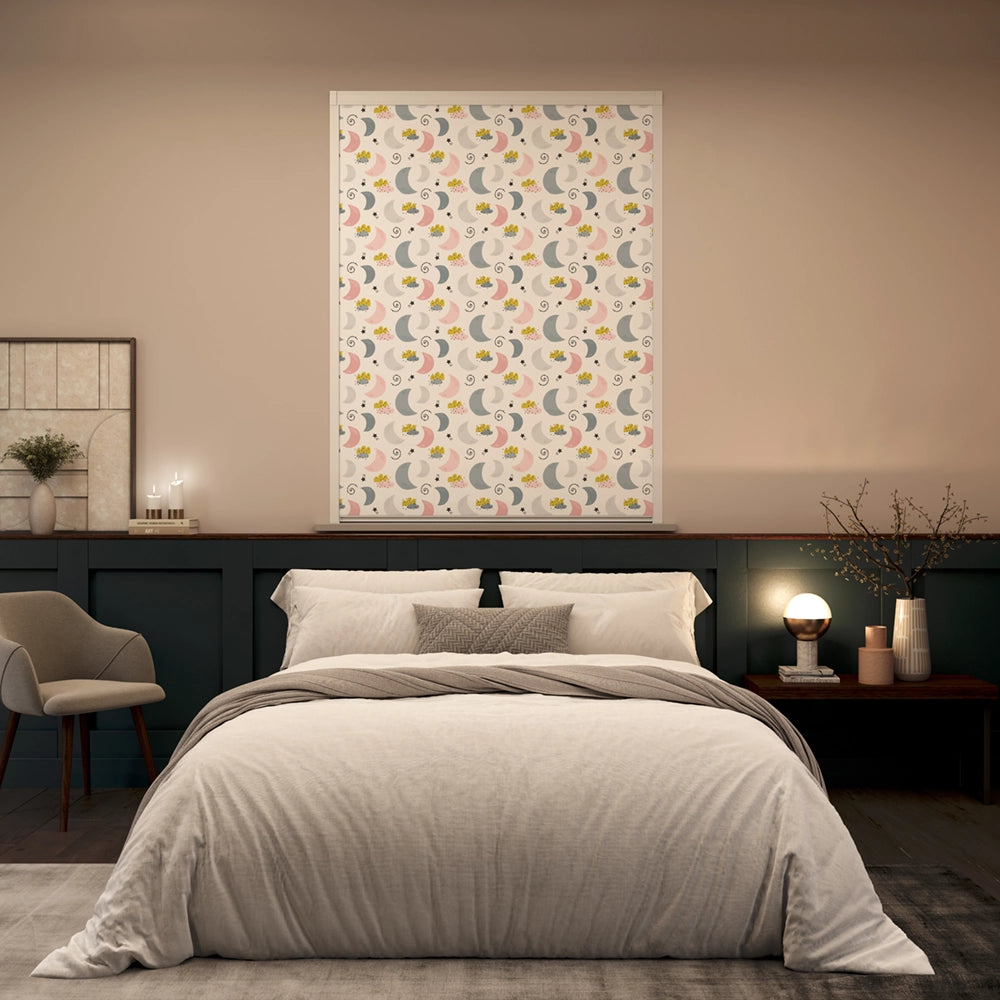 BlocOut Blackout Blind in Sweet Dreams Pink