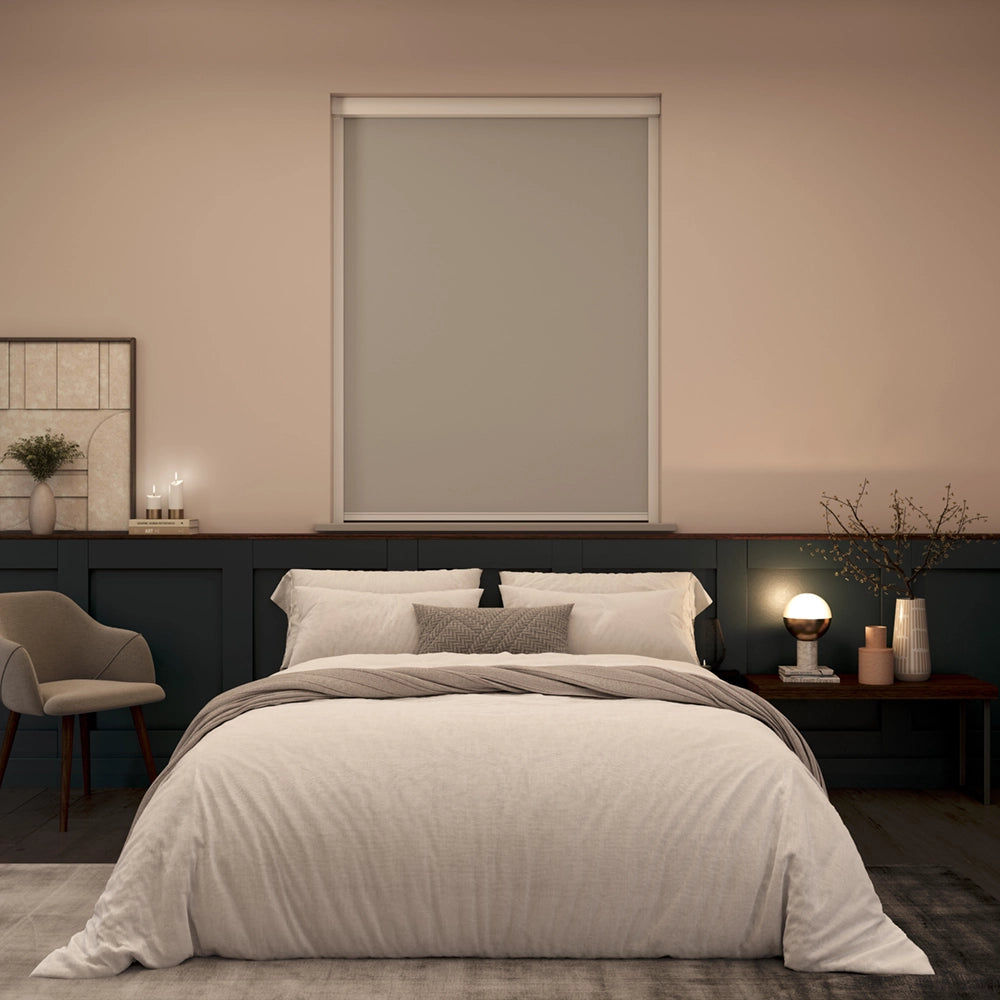BlocOut Blackout Blind in Fog Grey
