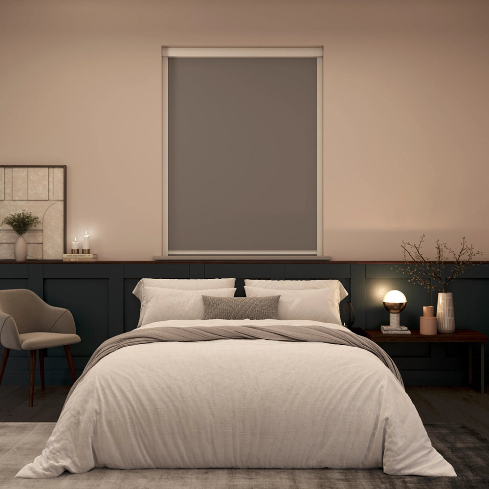 BlocOut Blackout Blind in Metallic Antique Bronze
