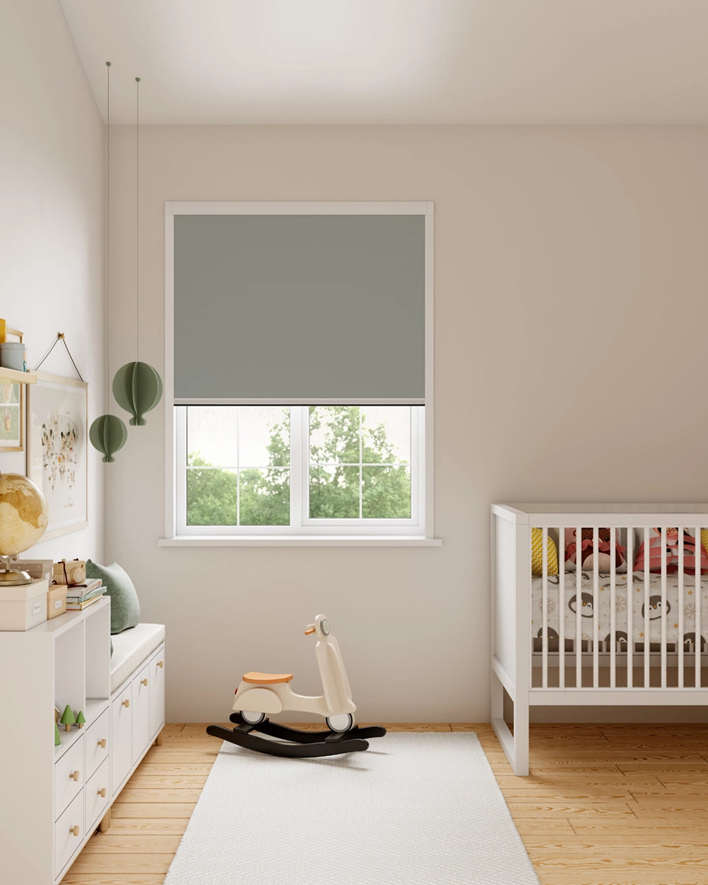 BlocOut Blackout Blind in French Grey