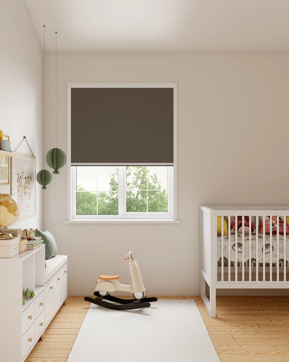 BlocOut Blackout Blind in Fossil Grey