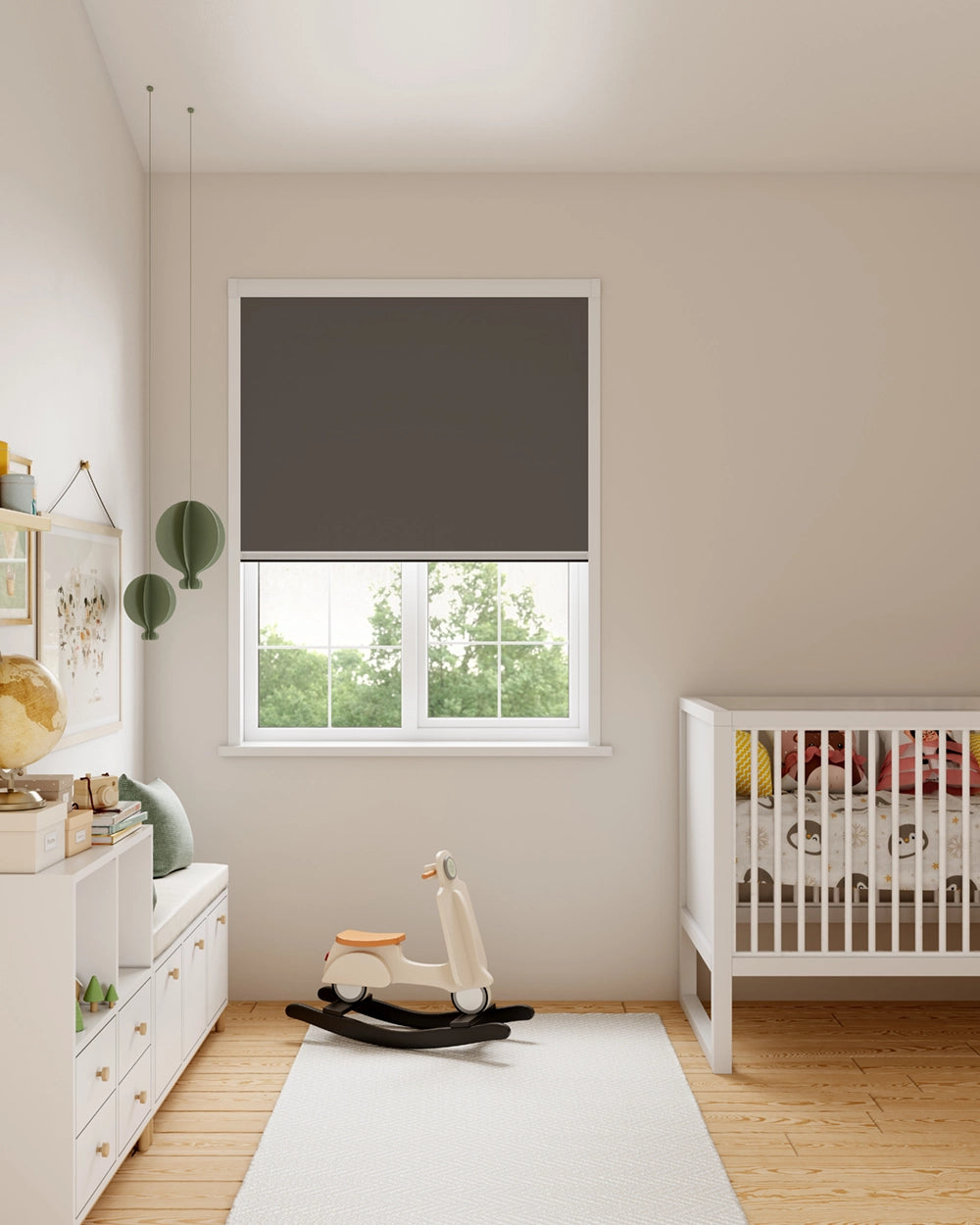 BlocOut Blackout Blind in Metallic Antique Bronze