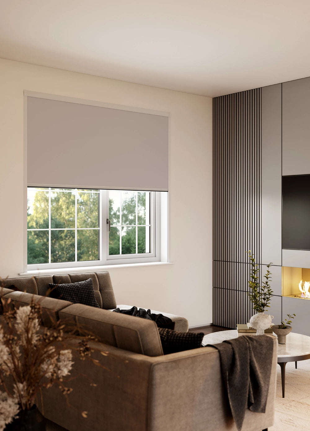 BlocOut Blackout Blind in Misty Flower