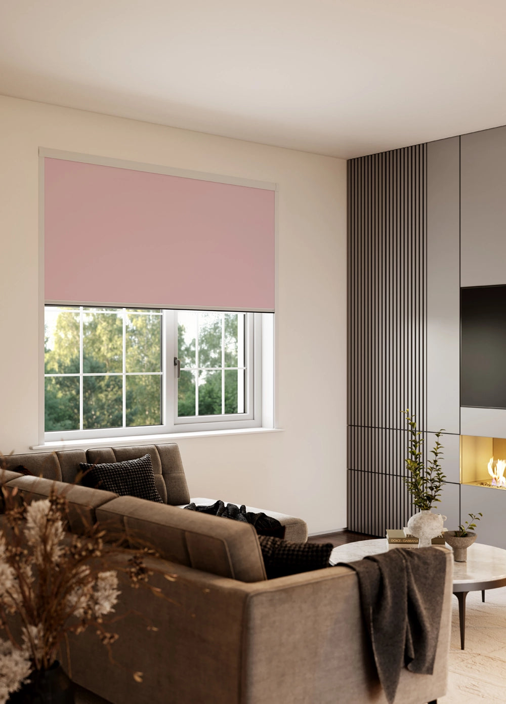 BlocOut Blackout Blind in Bramble Flower