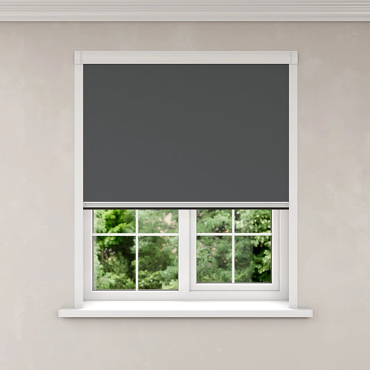 BlocOut Blackout Blind in Deep Grey