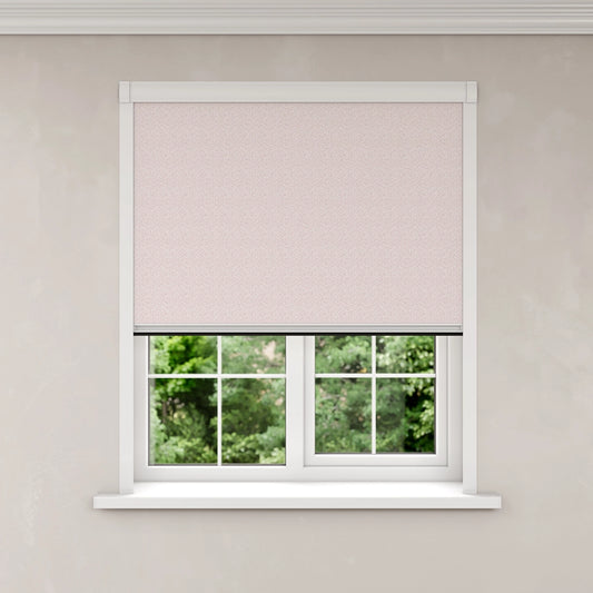 BlocOut Blackout Blind in Scattered Spots Pink