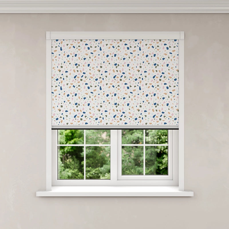 BlocOut Blackout Blind in Terrazzo Spring