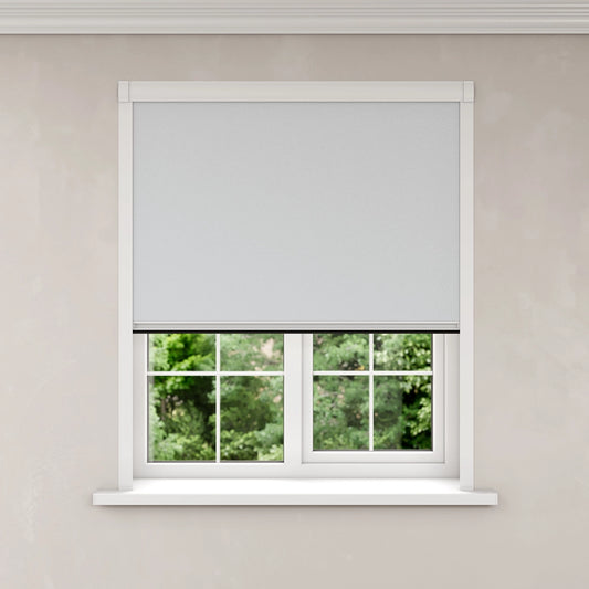 BlocOut Blackout Blind in PVC White