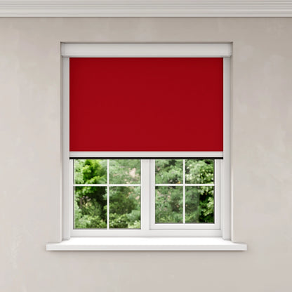BlocOut Blackout Blind in Classic Red