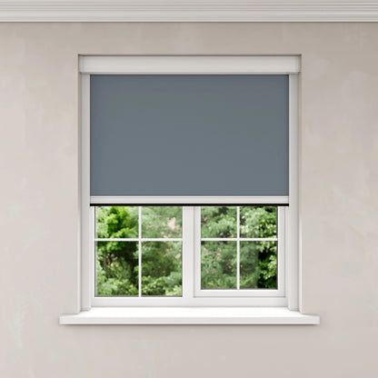 BlocOut Blackout Blind in Blue Stone