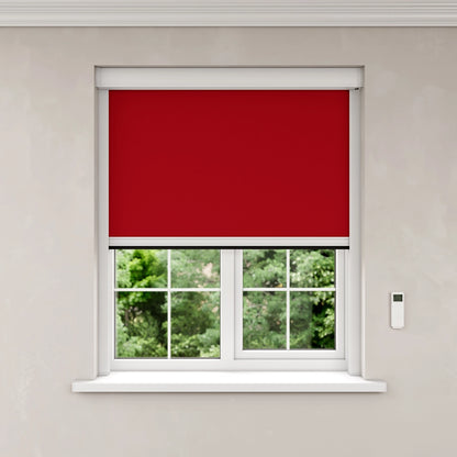 BlocOut Blackout Blind in Classic Red