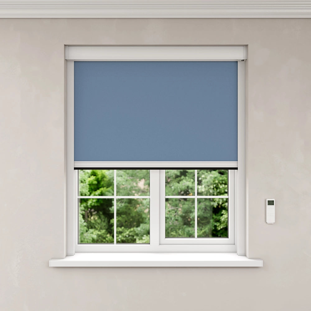 BlocOut Blackout Blind in Sporty Blue