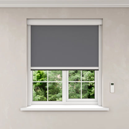 BlocOut Blackout Blind in PVC Iron