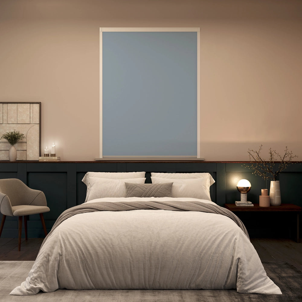 BlocOut Blackout Blind in Sporty Blue
