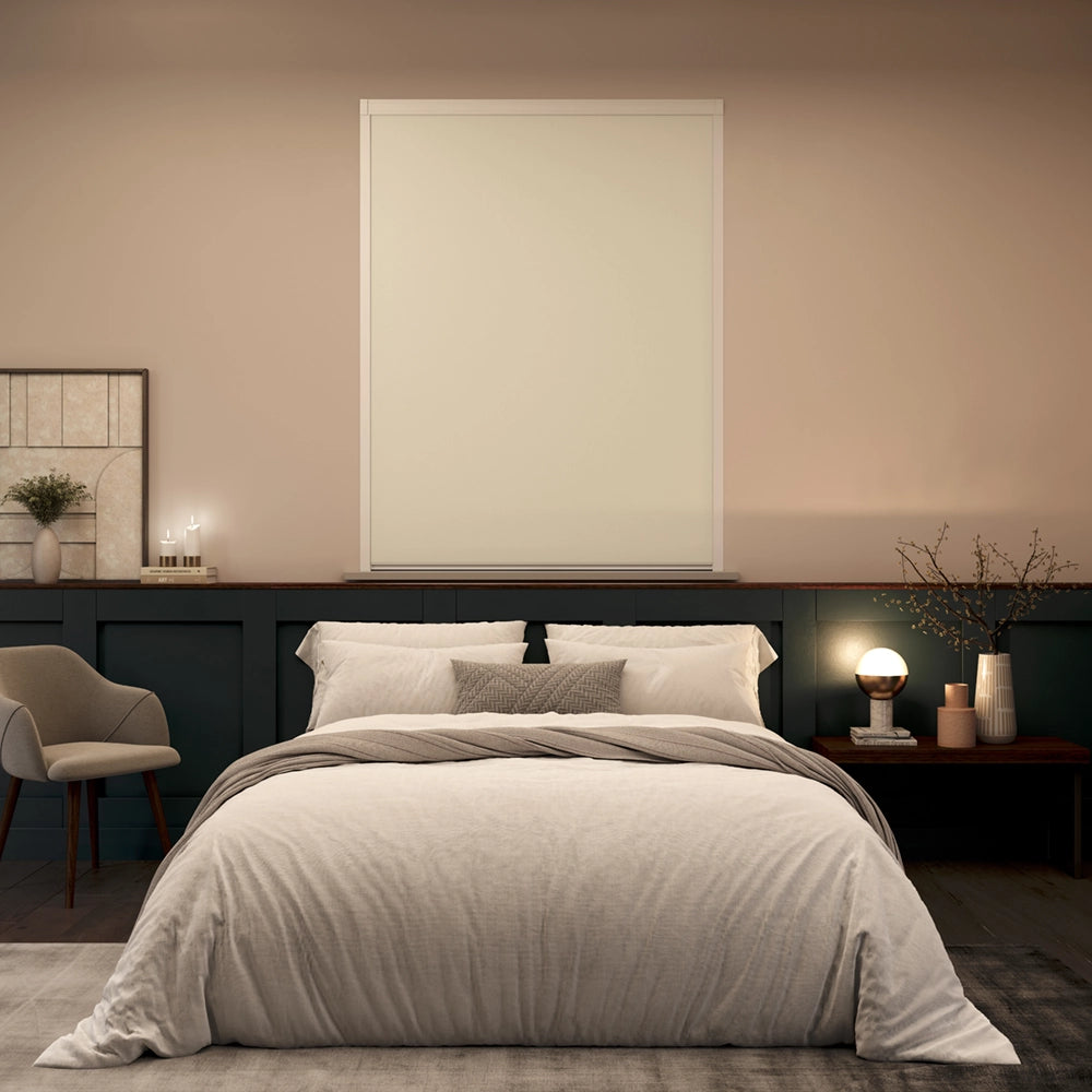 BlocOut Blackout Blind in Delicate Cream