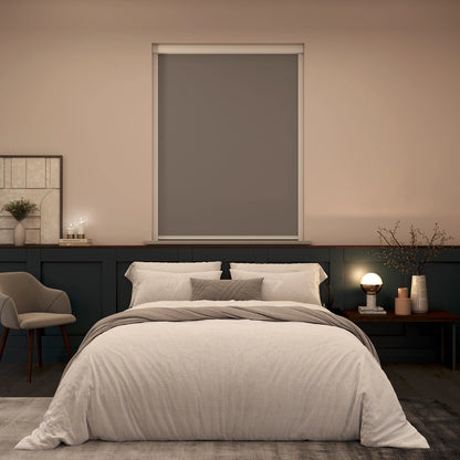 BlocOut Blackout Blind in Metallic Antique Bronze