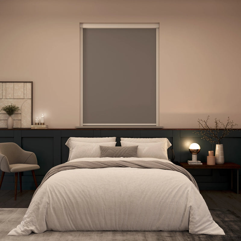 BlocOut Blackout Blind in Metallic Antique Bronze