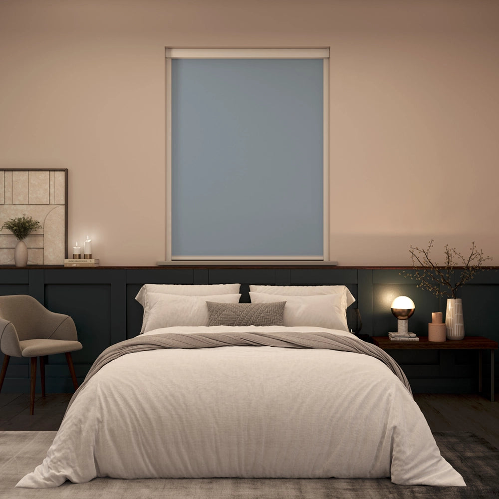 BlocOut Blackout Blind in Sporty Blue