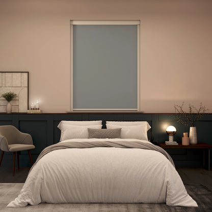 BlocOut Blackout Blind in Blue Stone