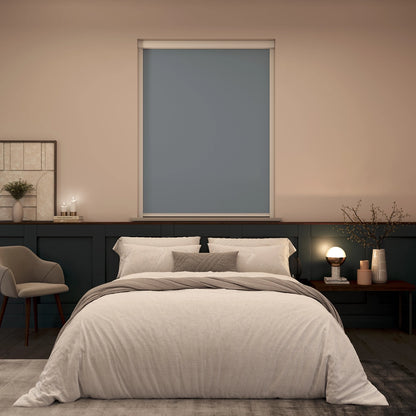BlocOut Blackout Blind in Soft Sky