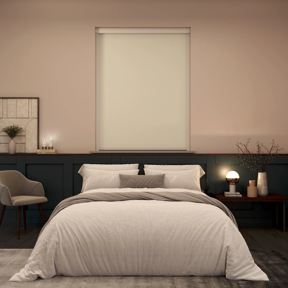 BlocOut Blackout Blind in Delicate Cream