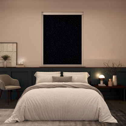 BlocOut Blackout Blind in Twinkle Star Navy