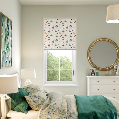 BlocOut Blackout Blind in Blue Tractor