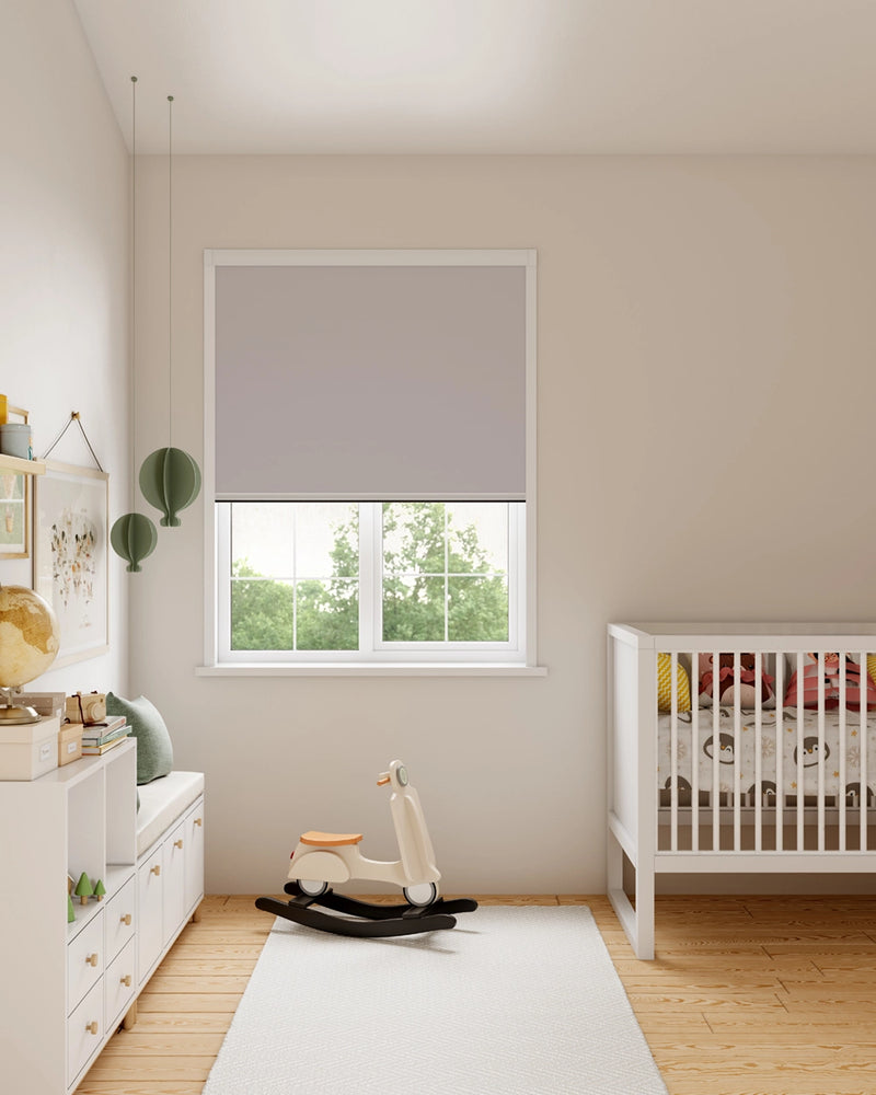 BlocOut Blackout Blind in Misty Flower
