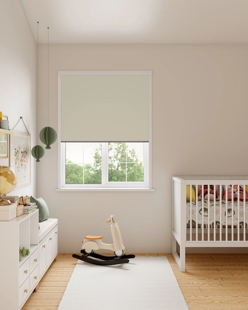 BlocOut Blackout Blind in Delicate Cream