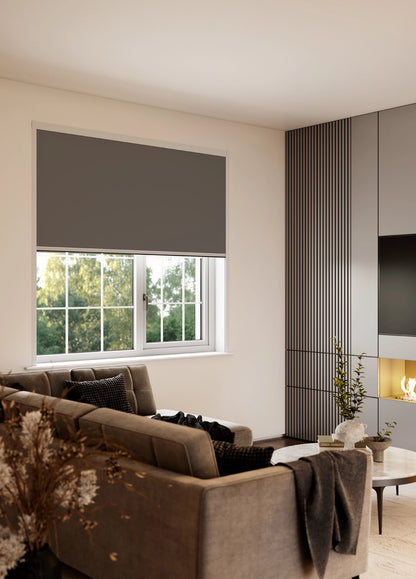 BlocOut Blackout Blind in Metallic Antique Bronze