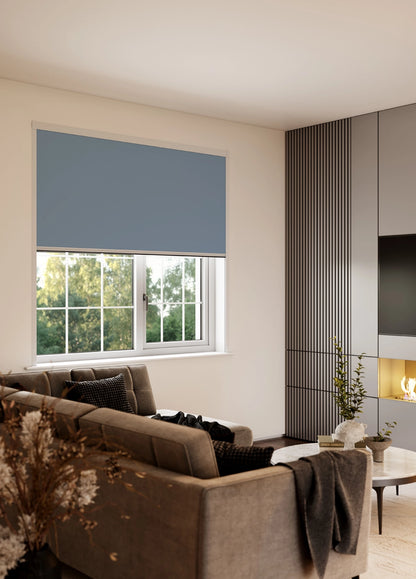 BlocOut Blackout Blind in Sporty Blue