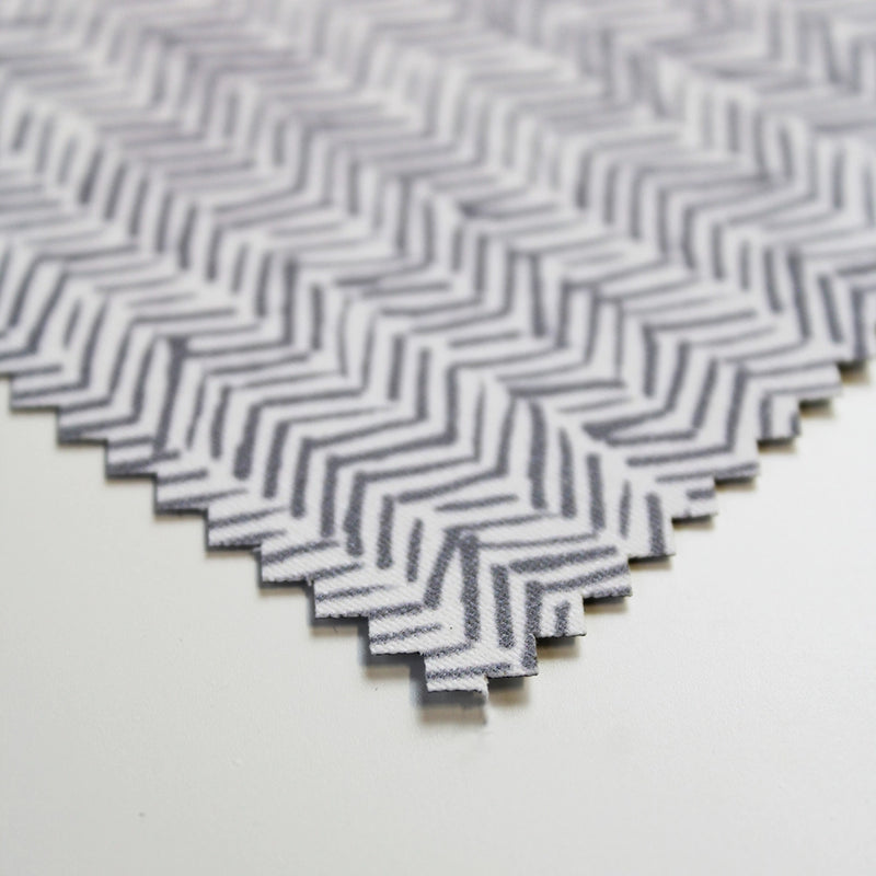 Herringbone Grey Fabric